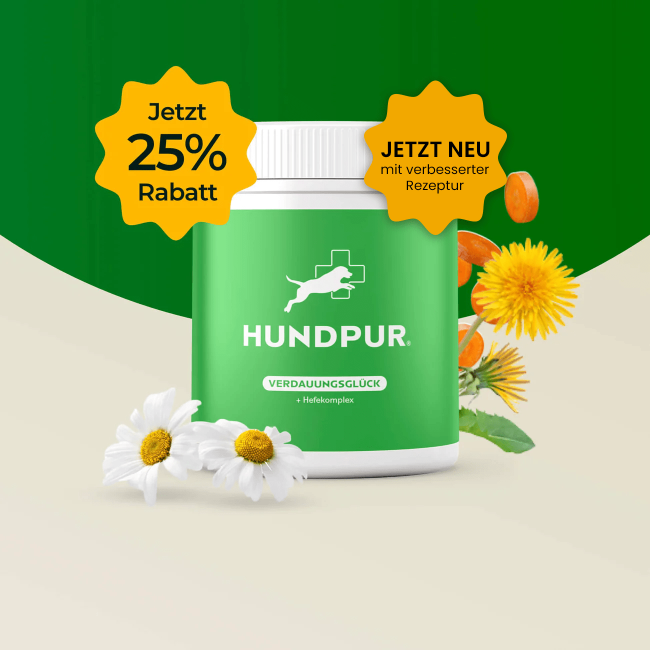 Hundpur® Verdauungsglück 25%