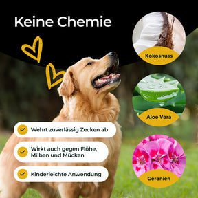 Hundpur® Zecken Tinktur mit Schutzkomplex 40% Rabatt