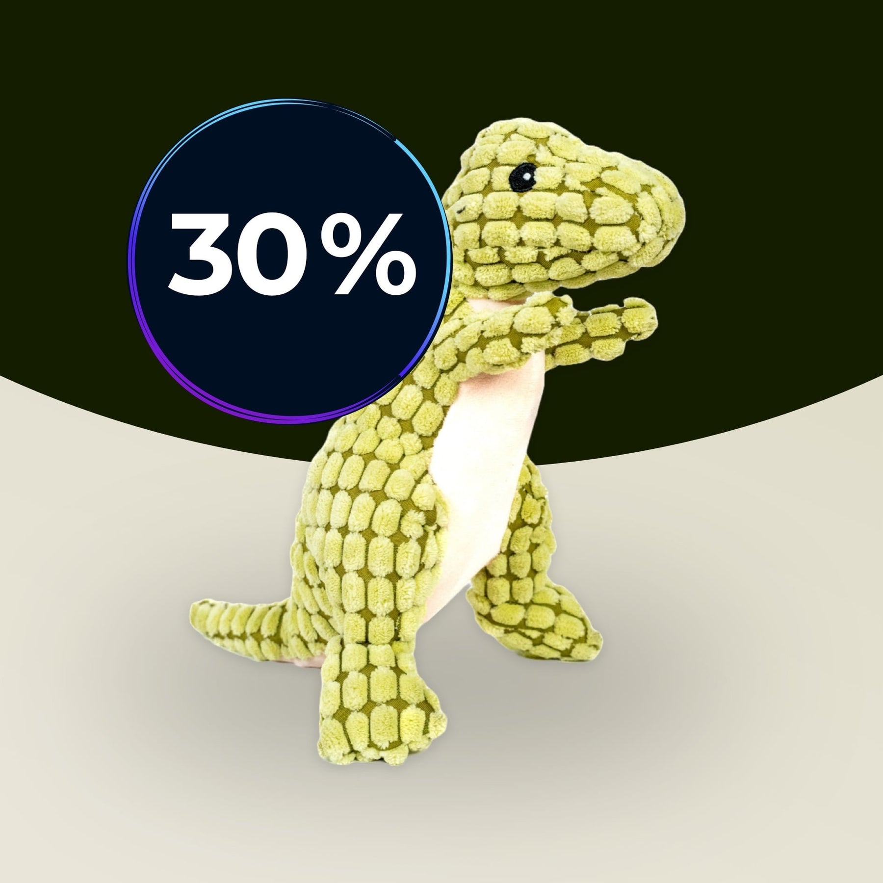 Hundpur® Plüschtier Dino