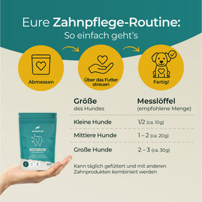 Hundpur® Zähne & Atem 20% Rabatt + GRATIS Dentalspray